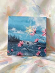 Mini canvas painting