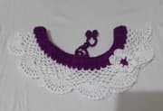 Red &amp; Purple color  Neck design