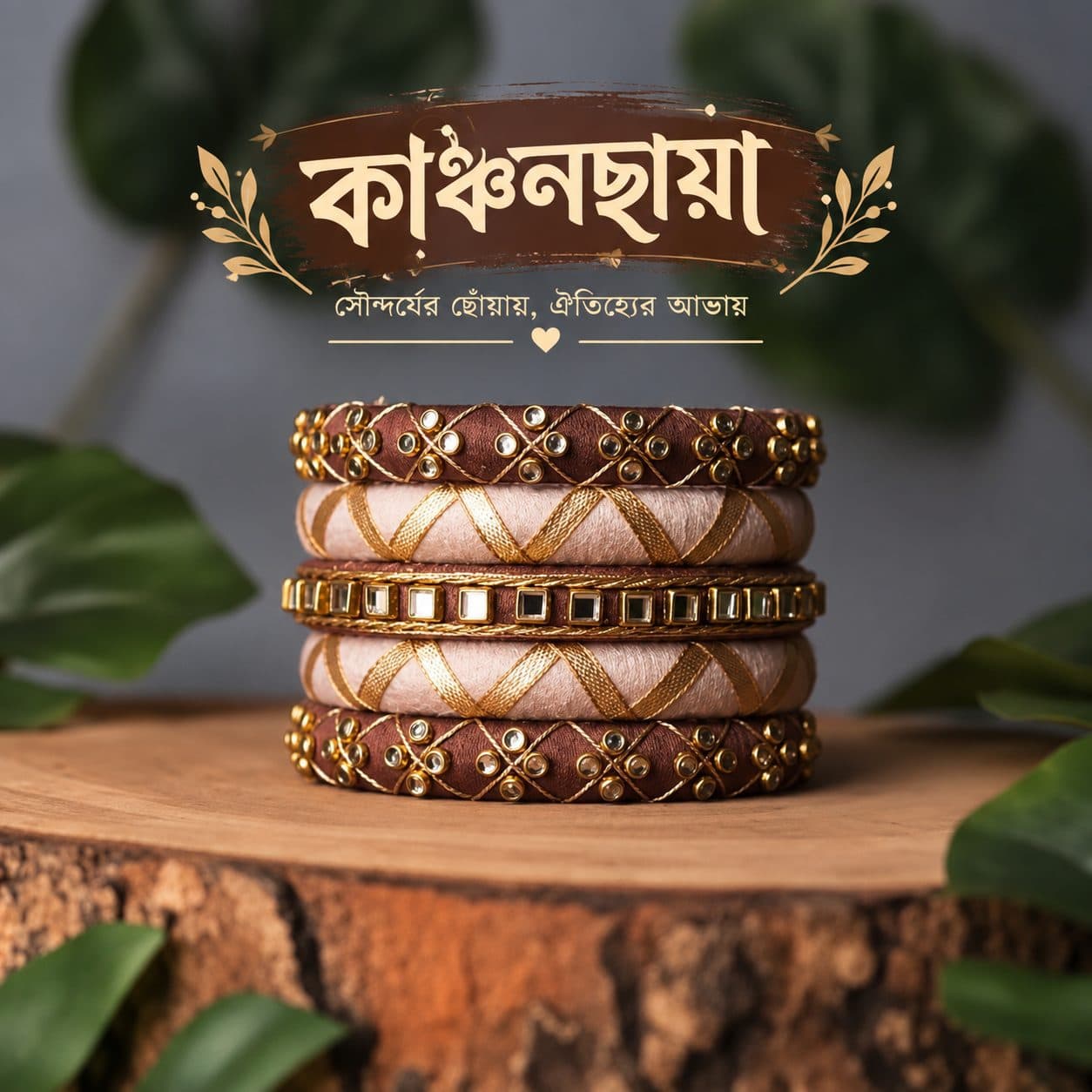 (কাঞ্জনছায়া) customise handmade bangles