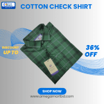 Shy Looks Cotton Full Sleeve Check Shirt