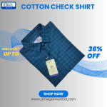 Shy Looks Cotton Full Sleeve Check Shirt