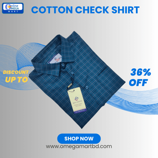 Shy Looks Cotton Full Sleeve Check Shirt