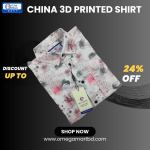 Premium Full Sleeve 3D Printed Shirt For Men