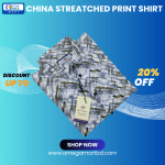 Shy Looks Premium Chinese Streatched Printed Shirt