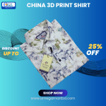 Men's Premium Full Sleeve Chinese 3D Printed Shirt