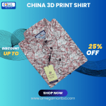 Men's Premium Full Sleeve Chinese 3D Printed Shirt